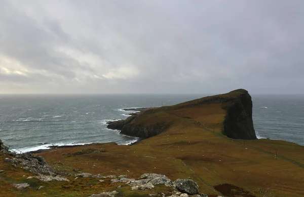 Neist Point on the Isle of Skye in Scotland — стокове фото