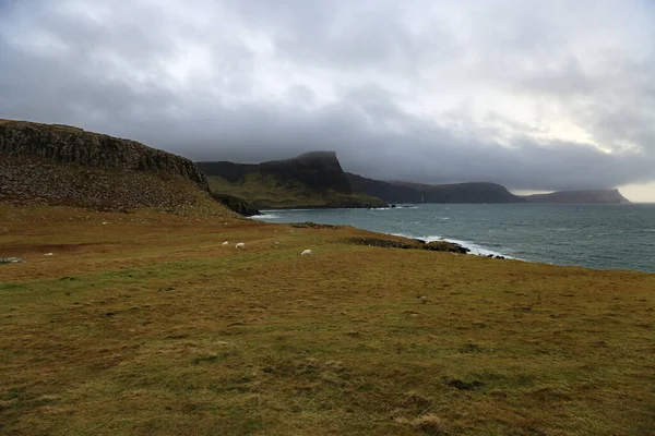 Neist Point on the Isle of Skye στη Σκωτία — Φωτογραφία Αρχείου