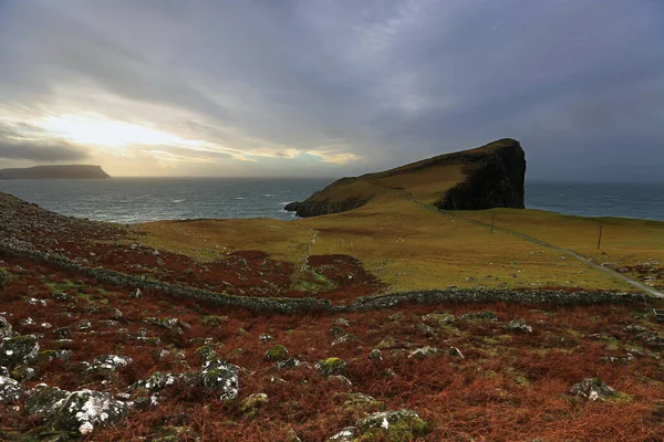 Ponto de Neist na Ilha de Skye na Escócia — Fotografia de Stock