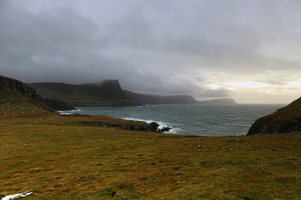 Ponto de Neist na Ilha de Skye na Escócia — Fotografia de Stock