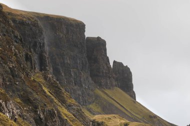 İskoçya 'daki ıssız Skype Highlands' in tipik sonbahar manzarası