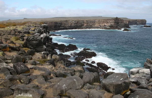 Vista de la costa en las Islas Galápagos — Foto de Stock