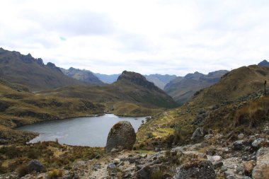 Ekvador 'daki El Cajas Ulusal Parkı 