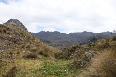 Ekvador 'daki El Cajas Ulusal Parkı 
