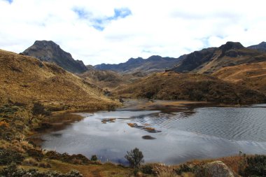 Ekvador 'daki El Cajas Ulusal Parkı 
