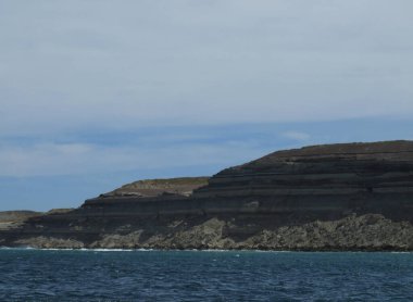 Valdes yarımadasının manzarası, Arjantin