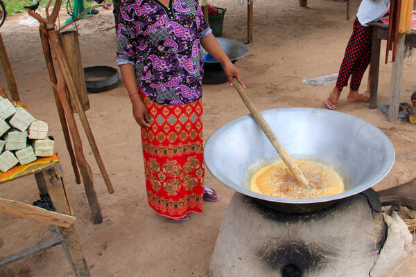 Подготовка кокосового сахара