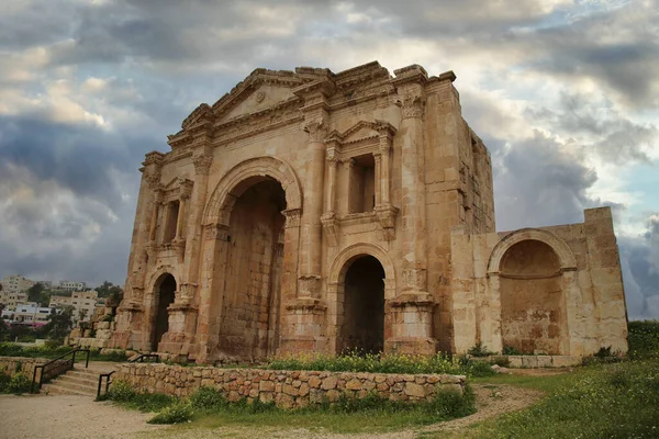 Τα αρχαία ερείπια του Jerash, Ιορδανία — Φωτογραφία Αρχείου