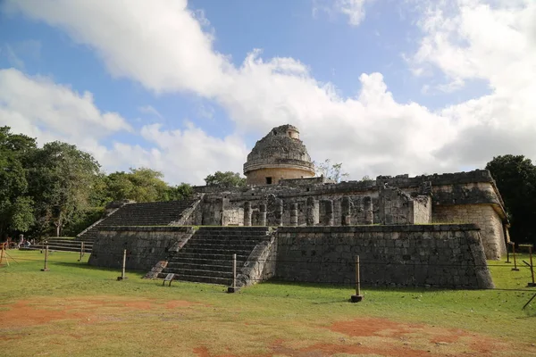 Het Caracol, Observatorium gebouw, Chichen Itza — Stockfoto