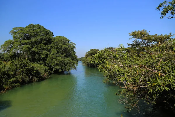 Rio Xanil in der Provinz Chiapas, Mexiko — Stockfoto