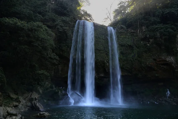 As cachoeiras de El Chiflon em Chiapas, México — Fotografia de Stock