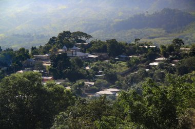 Chiapas bölgesindeki resimli Meksika şehirleri