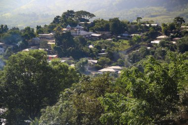 Chiapas bölgesindeki resimli Meksika şehirleri