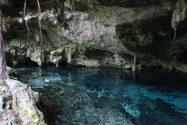 The Cenotes dos Ojos near Cancun, Mexico — Stock Photo, Image