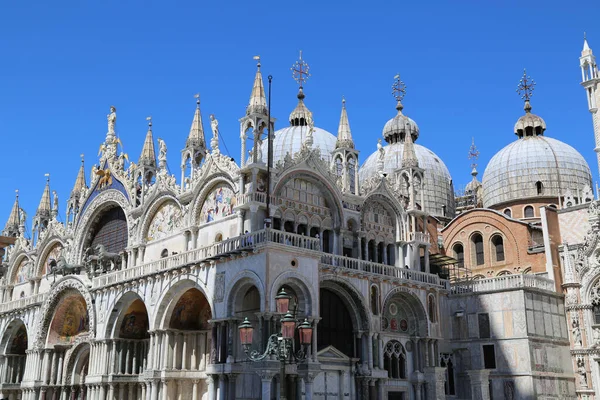 View of the Cathedral of San Marco in Venice — Stock Photo, Image