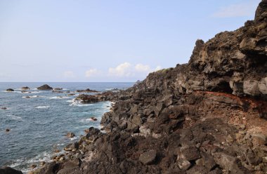 Okyanustaki uçurum, Graciosa Adası, Azores