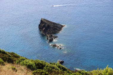 Ponta da Restinga kayaları, Graciosa adası, Azores