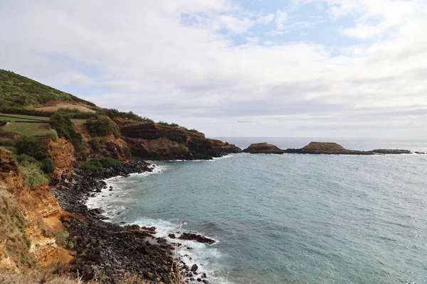 Costa del océano, isla de Terceira, Azores — Foto de Stock