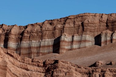 Ay Vadisi, San Pedro de Atacama, Şili. Yüksek kalite fotoğraf