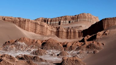 Ay Vadisi, San Pedro de Atacama, Şili. Yüksek kalite fotoğraf