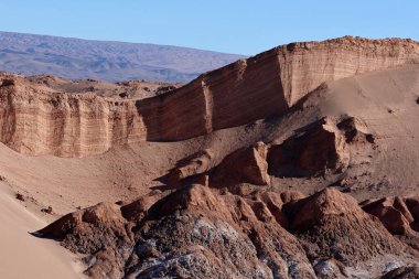 Ay Vadisi, San Pedro de Atacama, Şili. Yüksek kalite fotoğraf