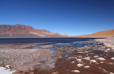 Pacana caldera Viewpoint, Atacama, Şili. Yüksek kalite fotoğraf