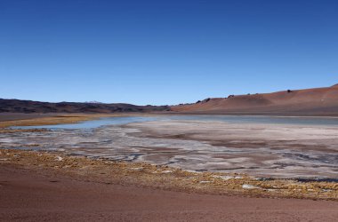 Pacana caldera Viewpoint, Atacama, Şili. Yüksek kalite fotoğraf