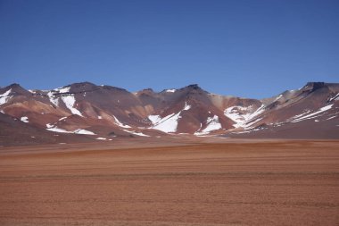 Bolivya 'daki Salvador Dalis Çölü. Yüksek kalite fotoğraf