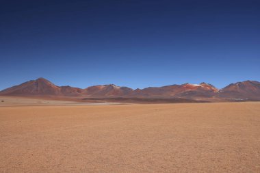 Bolivya 'daki Salvador Dalis Çölü. Yüksek kalite fotoğraf