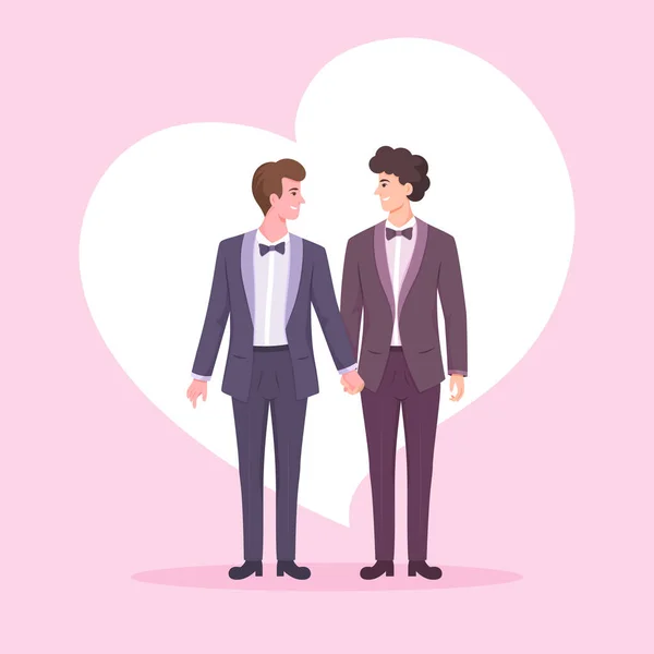 Bir çift genç LGBTQ el ele tutuşuyor, LGBTQ için Sevgililer Günü.
