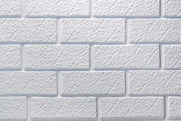 Background texture of an old white brick wall. Demonstration of product montage or key visual design. Copy space