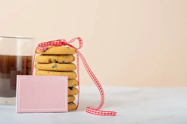 Valentinstag Karte Valentin Tageskarte Raum Für Text — Stockfoto