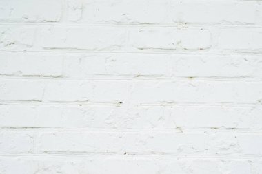 Beyaz tuğladan bir duvar. beyaz tuğla duvar
