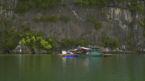 Isola di Fisher galleggiante — Video Stock