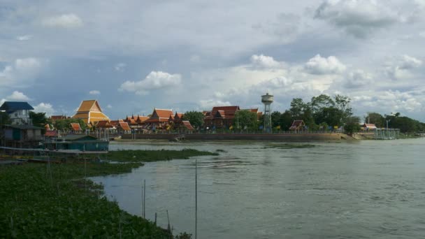 Antica capitale Ayutthaya — Video Stock