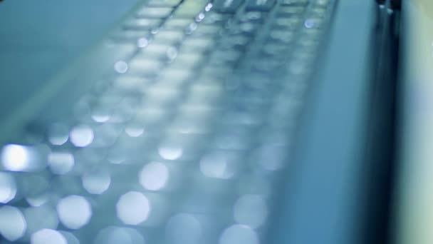 clavier d'ordinateur, gros plan