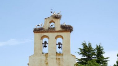 Küçük güzel kilise kırsal İspanya