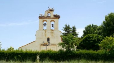 Küçük güzel kilise kırsal İspanya