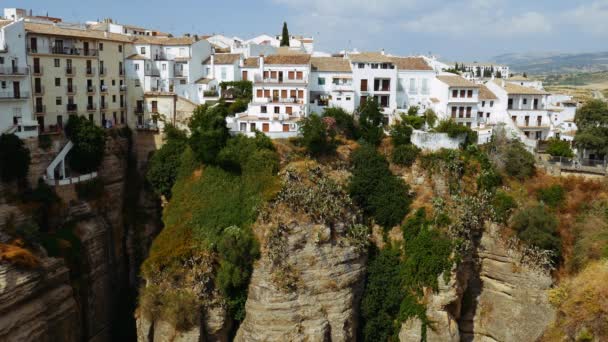 Oude bekende stad Ronda — Stockvideo