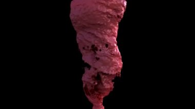 kırmızı sıvı kasırga