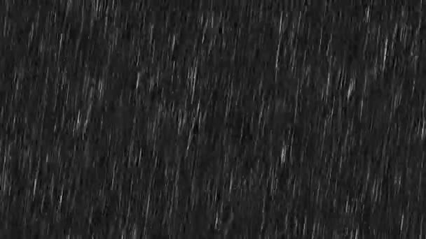 Regn loopas animation — Stockvideo