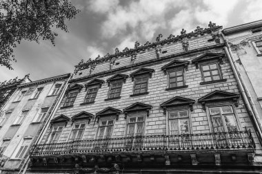 Krakow, Polonya - 28 Eylül 2015: Krakow en çok ziyaret edilen Polonya'da yabancı turistler ve Polonyalılar arasında bir şehirdir.