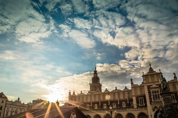 Krakow, Polonya - 28 Eylül 2015: Krakow en çok ziyaret edilen Polonya'da yabancı turistler ve Polonyalılar arasında bir şehirdir.