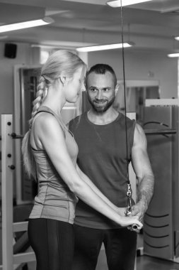 Spor çift spor eğitim üzerinde.