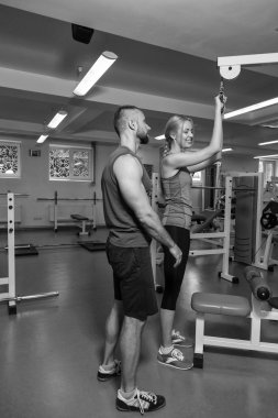 Spor çift spor eğitim üzerinde.