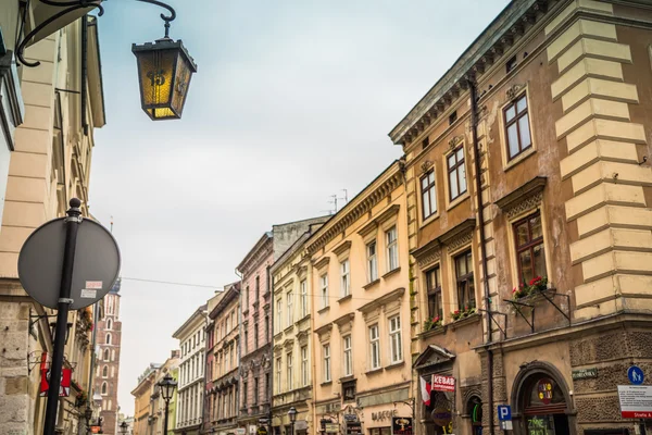 Krakov, Polsko - září 28, 2015: Krakov je nejnavštěvovanější město v Polsku mezi zahraničními turisty a Poláci. — Stock fotografie