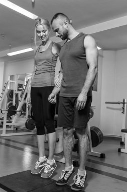 Spor çift spor eğitim üzerinde.