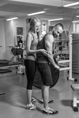 Spor çift spor eğitim üzerinde.