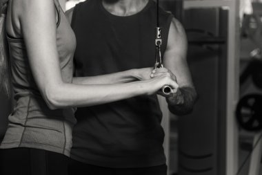 Spor çift spor eğitim üzerinde..