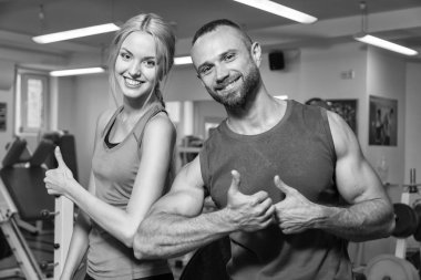 Spor çift spor eğitim üzerinde..